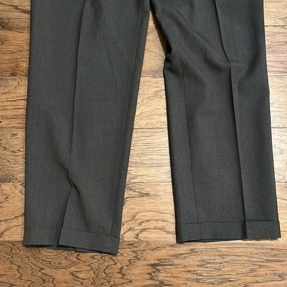 NWT Slates Original Fit wool blend pattern Slacks size W38 L34 - Picture 6 of 9